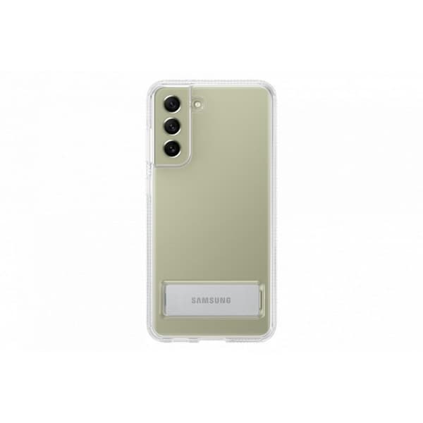 HUSA Smartphone Samsung, pt Galaxy S21 Fe, tip back cover (protectie spate), policarbonat | TPU, ultrasubtire, transparent, "EF-JG990CTEGWW"