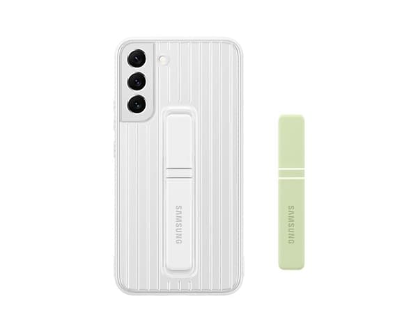 Galaxy S22 Plus; Protective Standing Cover; White "EF-RS906CWEGWW"