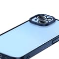 Miniatyrbillede 1 af 6: Baseus Glitter Transparent Case and Tempered Glass set for iPhone 14 Plus (blue)