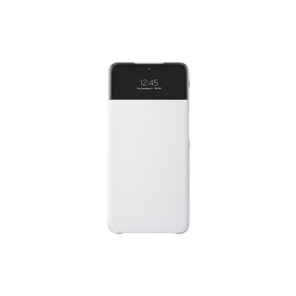 HUSA Smartphone Samsung, pt Galaxy A72, tip smart book cover cu buzunar, policarbonat, Smart View Wallet, alb, "EF-EA725PWEGEE"