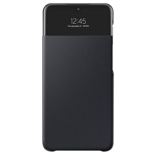 HUSA Smartphone Samsung, pt Galaxy A42, tip smart book cover cu buzunar, TPU, Smart View Wallet, negru, "EF-EA426PBEGEE"