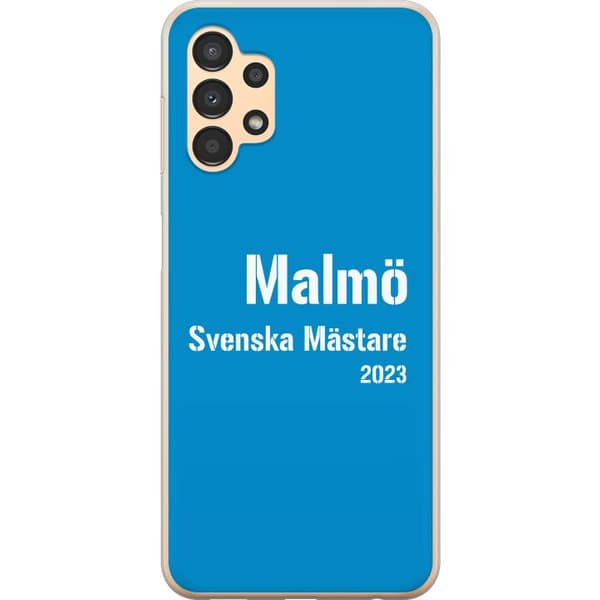 Samsung Galaxy A13 Läpinäkyvä kuori Malmö FF