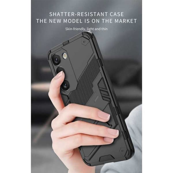 Samsung S23 FE stødsikkert cover med Kickstand ThinArmor V2