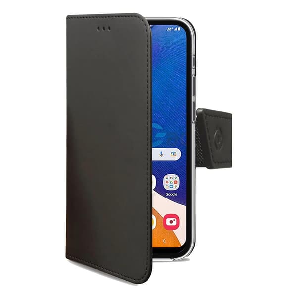 Celly Samsung Galaxy A14 Kotelo Wally Wallet Case Musta
