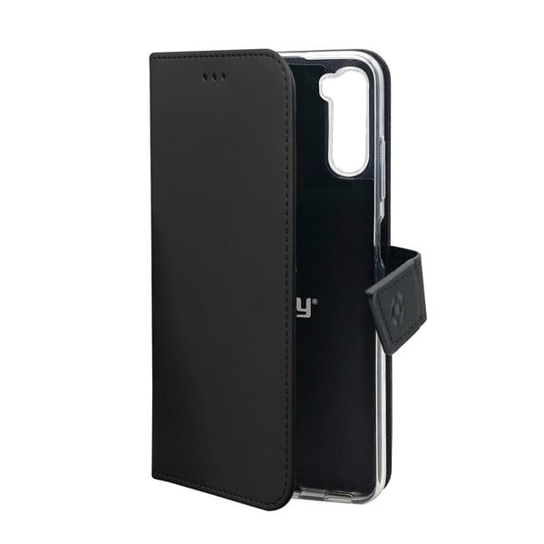 Celly Samsung Galaxy A34 5G Fodral Wally Wallet Case Svart