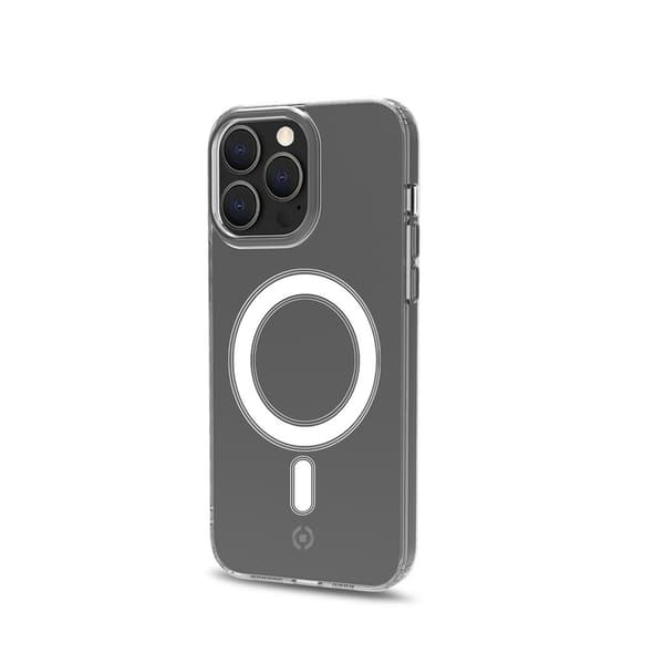 Celly iPhone 14 Pro Max Skal GELSKINMAG MagSafe Transparent