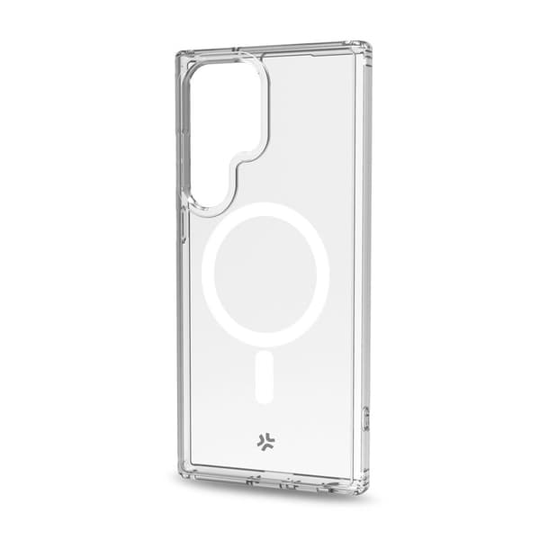 Celly Samsung Galaxy S23 Ultra Cover GELSKINMAG MagSafe Transparent