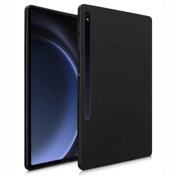 Silikone cover Samsung Galaxy Tab S9 FE - Sort