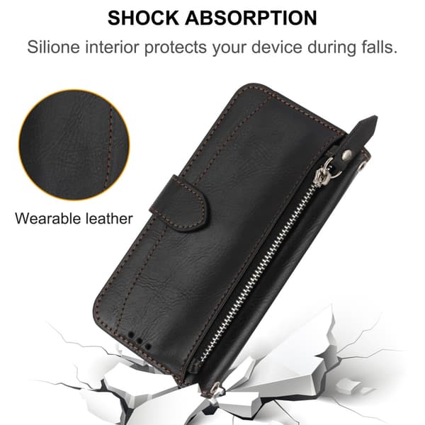 SKALO Sony Xperia 5 V Evelope Clutch 5-Fack - Svart