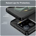 Pikkukuva 6 / 8: SKALO Xiaomi 13T/13T Pro Armor Carbon Iskunkestävä TPU suojakuori