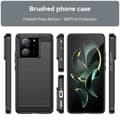 Pikkukuva 8 / 8: SKALO Xiaomi 13T/13T Pro Armor Carbon Iskunkestävä TPU suojakuori