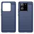 Miniatyrbild 1 av 6: SKALO Xiaomi 13T/13T Pro Armor Carbon Stöttåligt TPU-skal