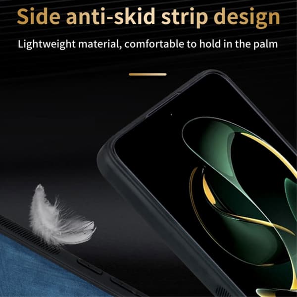 SKALO Xiaomi 13T/13T Pro AZNS PU-Läder Skal - Grön