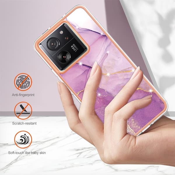 SKALO Xiaomi 13T/13T Pro Marmor TPU-cover - #2