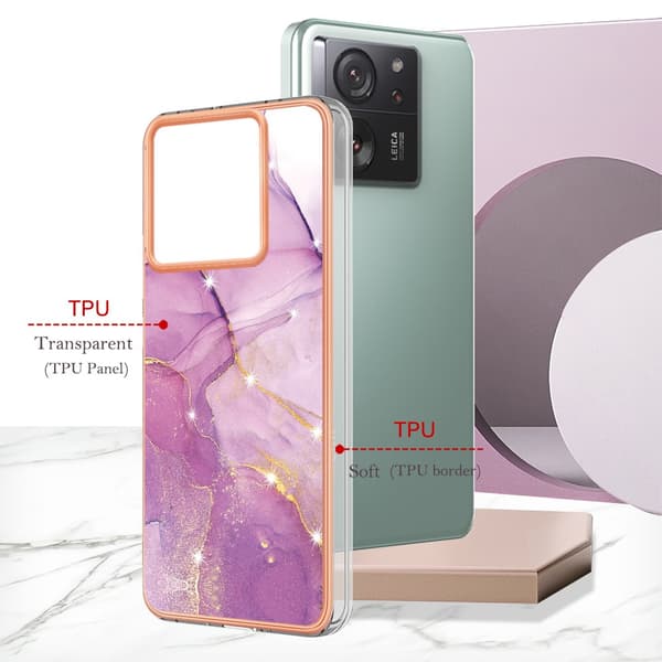 SKALO Xiaomi 13T/13T Pro Marmor TPU-cover - #2