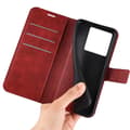 Pikkukuva 4 / 6: SKALO Xiaomi 13T/13T Pro Premium Wallet Lompakkokotelo - Punainen