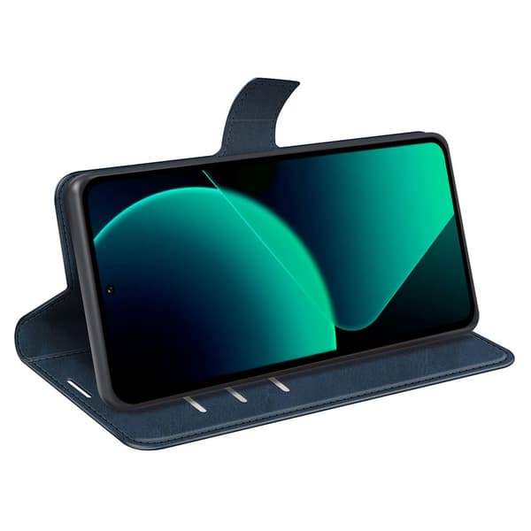SKALO Xiaomi 13T/13T Pro Premium Plånboksfodral - Blå