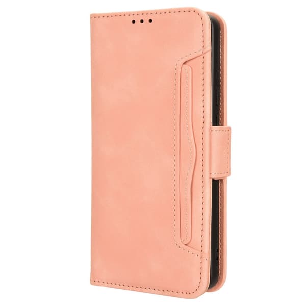 SKALO Xiaomi 13T/13T Pro 6-lokeroa Lompakkokotelo - Pinkki