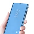 Pikkukuva 5 / 7: SKALO Xiaomi 13T/13T Pro Clear View Lompakkokotelo - Sininen