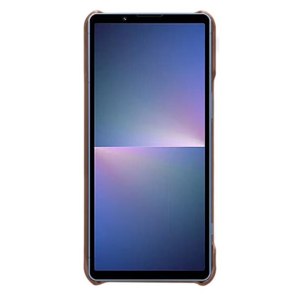 SKALO Sony Xperia 5 V PU-Läder Korthållare Skal - Brun