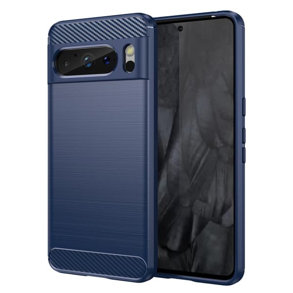 SKALO Google Pixel 8 Pro Armor Carbon Stødsikker TPU-cover