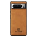Pikkukuva 2 / 3: DG.MING Google Pixel 8 Pro Premium PU-nahka Hybridi Suojakuori - Ruskea