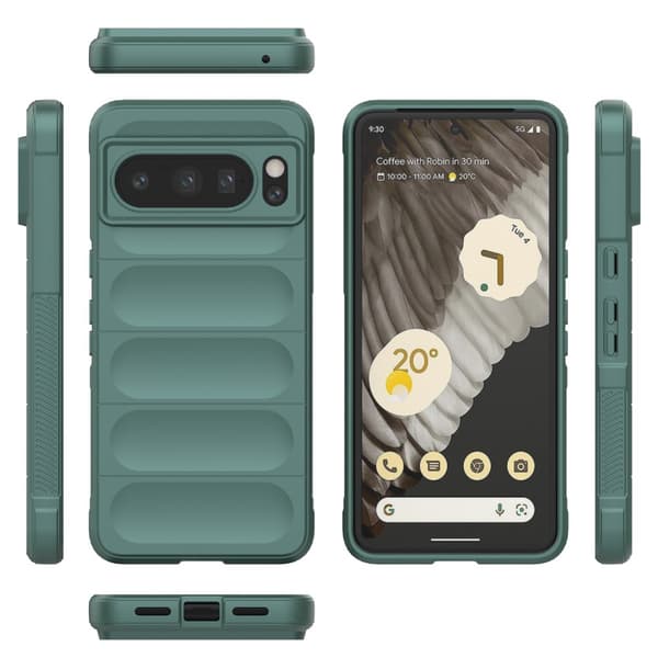 SKALO Google Pixel 8 Pro Rugged Bumpers TPU-suojakuori