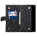 Pikkukuva 4 / 11: SKALO Google Pixel 8 Pro ESEBLE Big Wallet Lompakkokotelo - Musta
