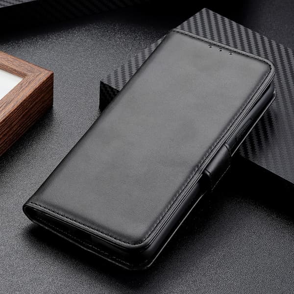 SKALO Google Pixel 8 Pro Premium Wallet Flip Cover - Sort