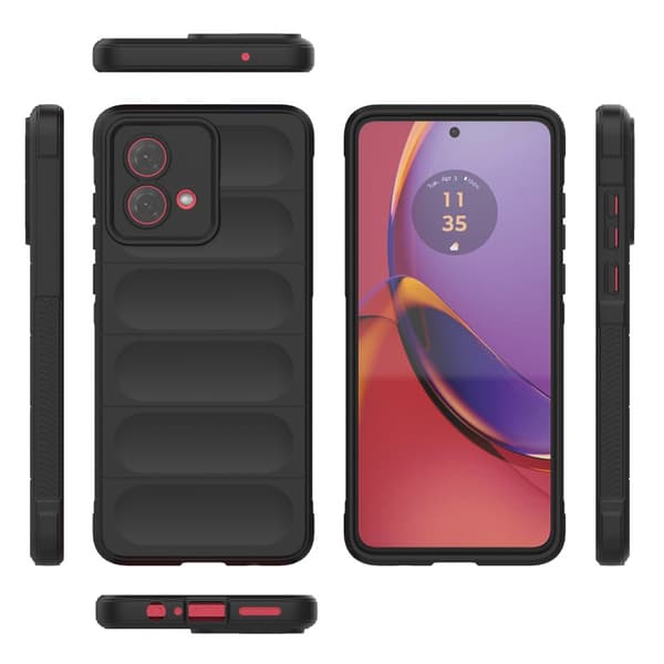 SKALO Motorola Moto G84 5G Rugged Bumpers TPU-suojakuori