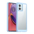 Pikkukuva 1 / 8: SKALO Motorola Moto G84 5G Väri Puskurin Suojakuori - Sininen