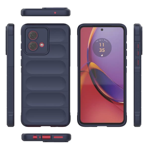 SKALO Motorola Moto G84 5G Rugged Bumpers TPU-suojakuori