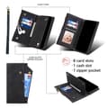 Miniatyrbillede 4 af 6: SKALO Motorola Moto G84 5G ESEBLE Big Wallet Pungetui - Sort