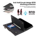 Miniatyrbillede 6 af 6: SKALO Motorola Moto G84 5G ESEBLE Big Wallet Pungetui - Sort