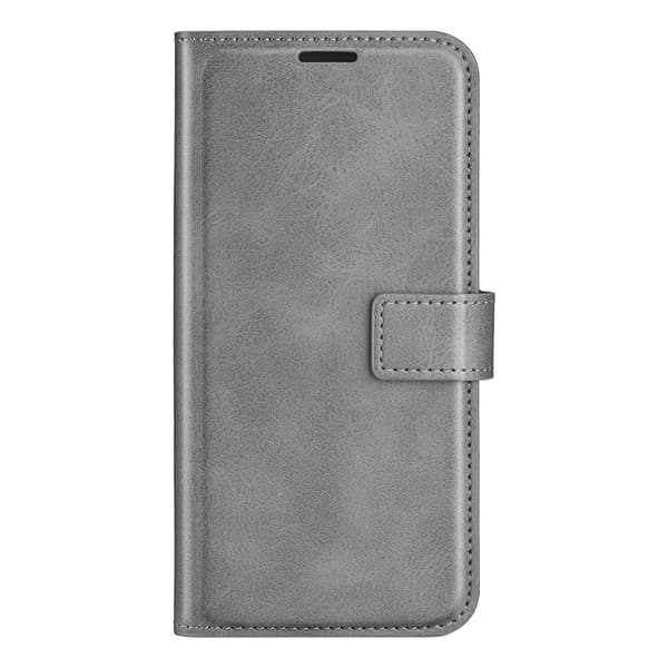 SKALO Motorola Moto G84 5G Premium Wallet Flip Cover - Grå