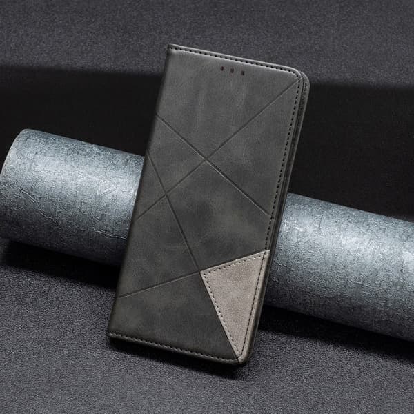 Google Pixel 8 BINFEN COLOR Kohokuvioitu Lompakkokotelo - Musta