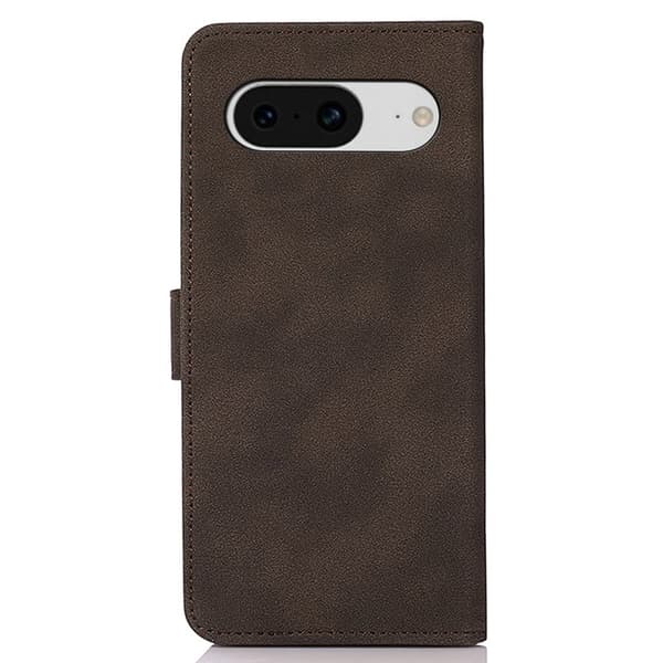 SKALO Google Pixel 8 KHAZNEH Plånboksfodral i PU-Läder - Brun