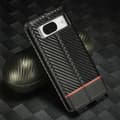 Pikkukuva 8 / 11: SKALO Google Pixel 8 LC.IMEEKE Carbon Fiber Lompakkokotelo PU-nahkaa - Musta