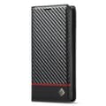 Pikkukuva 10 / 11: SKALO Google Pixel 8 LC.IMEEKE Carbon Fiber Lompakkokotelo PU-nahkaa - Musta