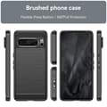 Pikkukuva 8 / 8: SKALO Google Pixel 8 Pro Armor Carbon Iskunkestävä TPU suojakuori