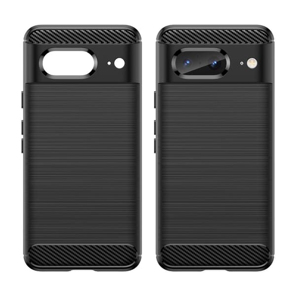 SKALO Google Pixel 8 Armor Carbon Stöttåligt TPU-skal