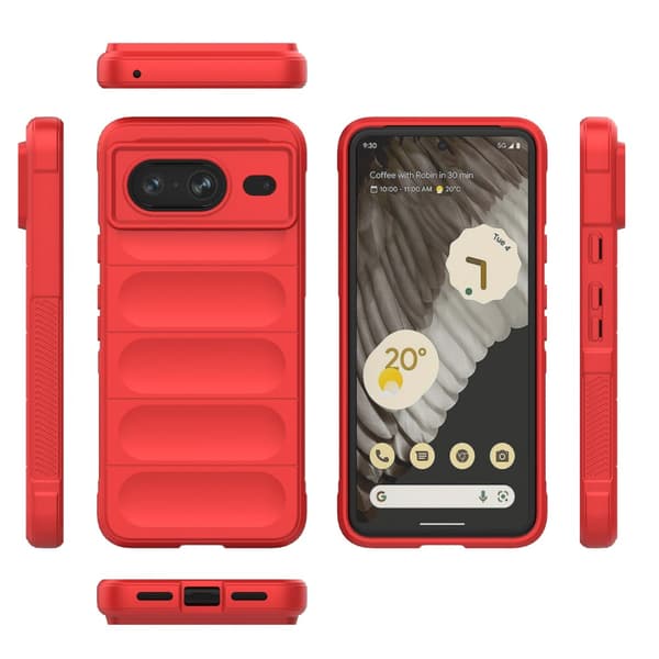 SKALO Google Pixel 8 Rugged Bumpers TPU-suojakuori
