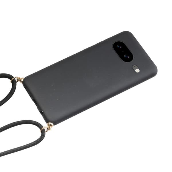 SKALO Google Pixel 8 Mobiilikauluksen suojakuori - Musta