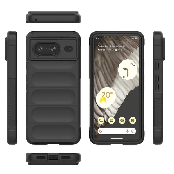 SKALO Google Pixel 8 Rugged Bumpers TPU-suojakuori