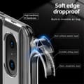 Miniatyrbillede 5 af 9: SKALO Google Pixel 8 TPU Clear Hybrid Cover - Gennemsigtig