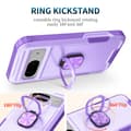 Pikkukuva 7 / 8: SKALO Google Pixel 8 Armor Hybridi metallirengas kuori - Violetti