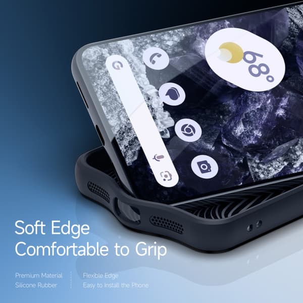 DUX DUCIS Google Pixel 8 Aimo Series Magnetring Skal - Svart
