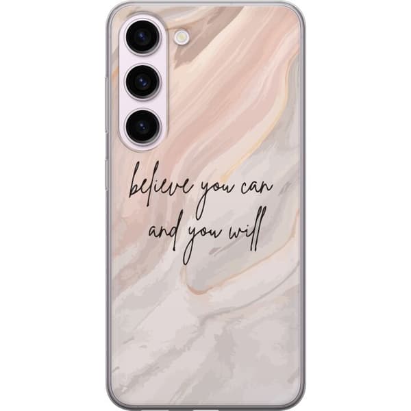 Samsung Galaxy S23 Gennemsigtig cover Tekst