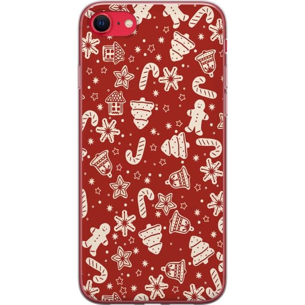 Apple iPhone SE (2020) Gennemsigtig cover God Jul