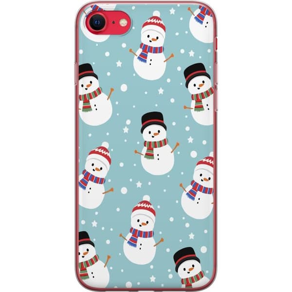 Apple iPhone SE (2020) Gennemsigtig cover God Jul